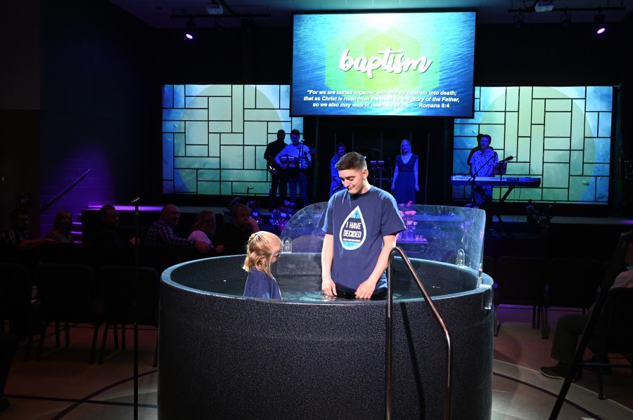 Random picture from 2021 Easter Baptisms